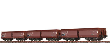 040-50679 - H0 - Offener Güterwagen Fads (SET) DB, IV, (3)